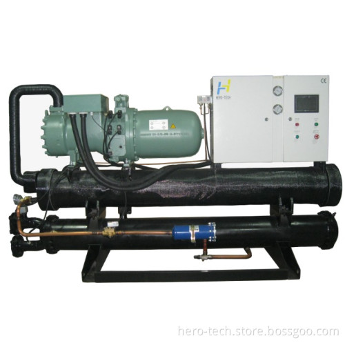 Water Cooled Low Temperature Chiller--Screw Compressor